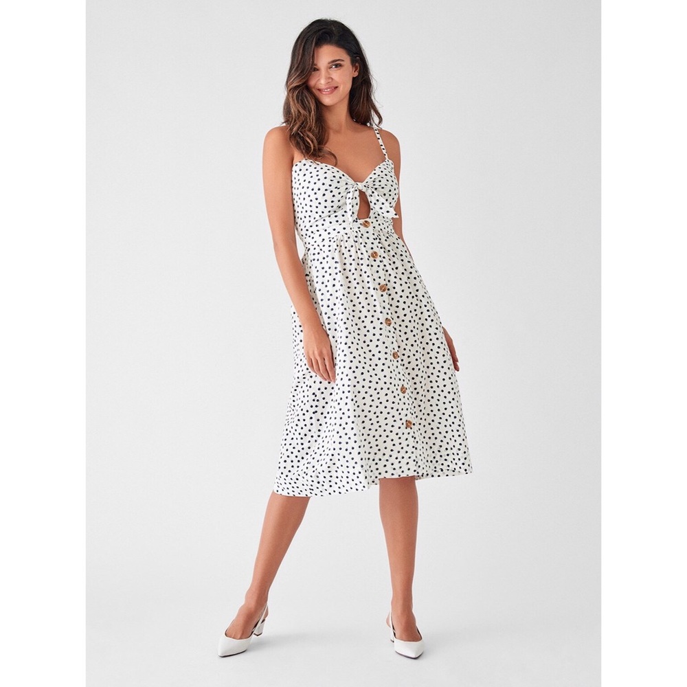 SALE❗️DL1961 Beautiful Polka Dot Dress ❗️was 189$ - Picture 2 of 8